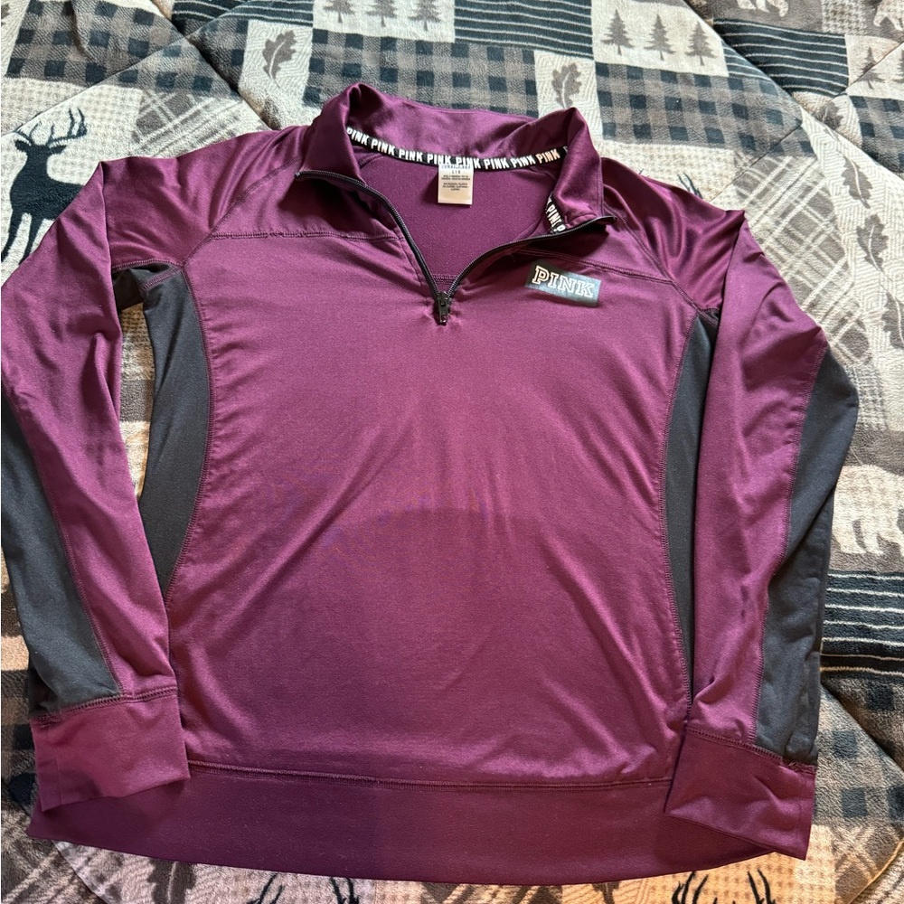 Victoria's Secret PINK burgundy Pullover